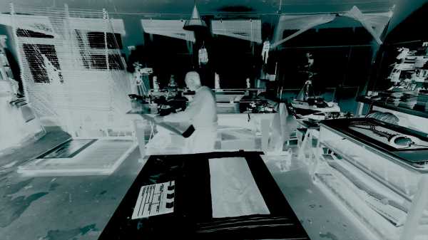 Artist Jean-pierre Sergent, Portrait-Video #193 | screen-printing the Karma-Kali, Sexual Dreams & Paradoxes series