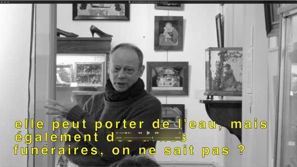 Video CONFERENCE of ARTIST JEAN-PIERRE SERGENT on APRIL 28TH 2019