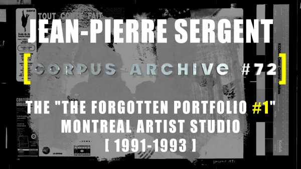 Artiste Jean-Pierre Sergent Corpus-Archive Vidéo #72 : "The Hidden silkscreens" from the "Mysterious Portfolio #1"