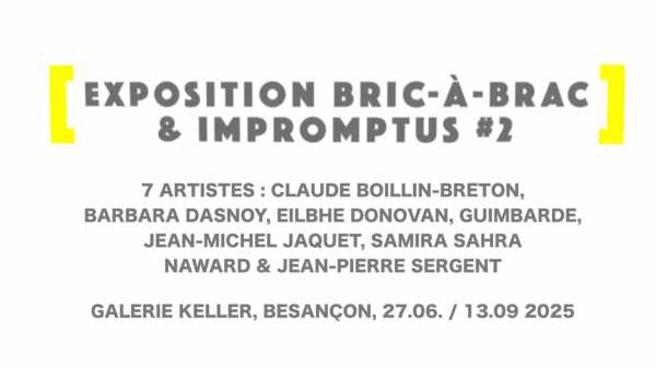 Film of the EXHIBITION #21: "BRIC-À-BRAC & IMPROMPTUS #2" [COLOURS, ANIMALS, SKETCHES & PRESENCES…]