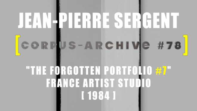 Corpus-Video Archive 78: les peintures sur papier cachées dans le Mystérieux Portfolio, France, 1984