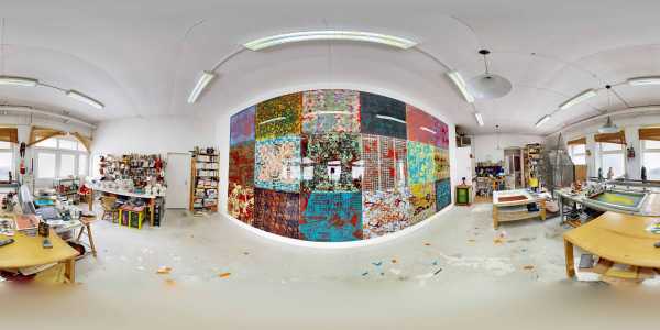 A 360° CAMERA FILM PRESENTING JEAN-PIERRE SERGENT'S ARTIST STUDIO