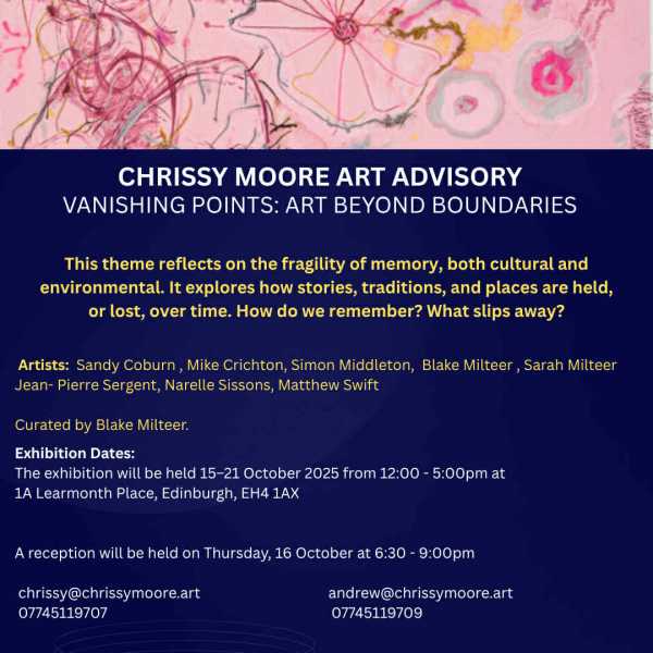 'VANISHING POINTS: ART BEYOND BOUNDARIES'