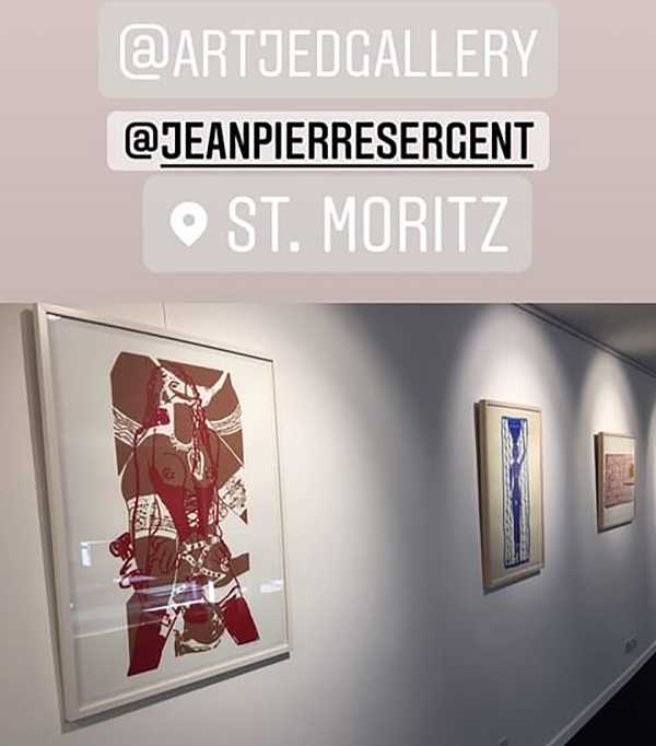 Artist Jean-pierre sergent, EXHIBITION JEAN-PIERRE SERGENT @ ART JED GALLERY, ST MORITZ (SWITZERLAND) | WORKS ON PAPER