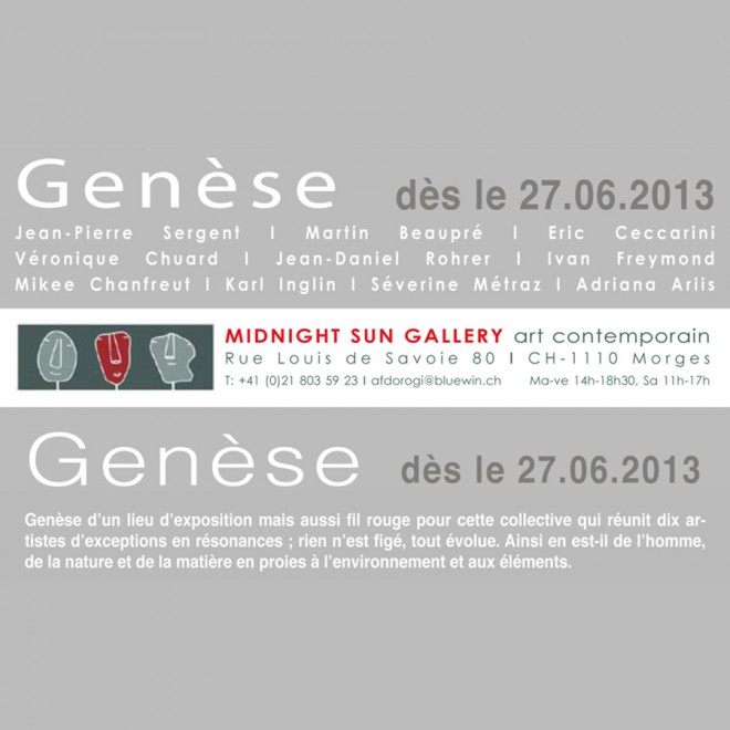 EXPOSITION DE GROUPE GENESE