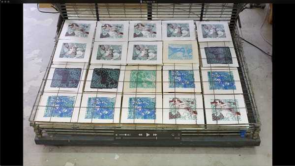 Jean-Pierre Sergent, AT WORK III PART 23: SILK SCREENING THE IMAGES #19
