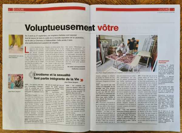 Jean-Pierre Sergent, INTERVIEW WITH CATHERINE JEANSON FOR THE JMH MAGAZINE, SUNDAY JULY 26TH 2020