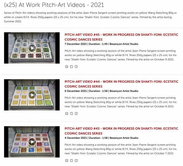 Jean-Pierre sergent, x25 new At Work Pitch-Art Videos - 2021