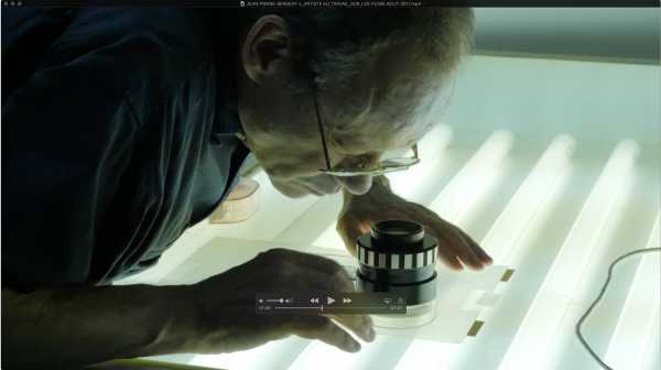 Jean-Pierre Sergent The artist working on the positif films for the Shakti-Yoni: Ecstatic Cosmic Dances Series | Film by Lionel Georges