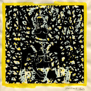 Image 259 - Small Paper Shakti-Yoni 2021, Yellow Wang Paper, JP Sergent