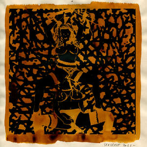 Image 246 - Small Paper Shakti-Yoni 2021, Yellow Wang Paper, JP Sergent