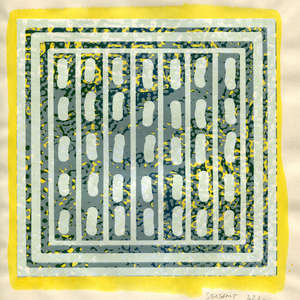 Image 76 - Small Paper Shakti-Yoni 2021, Yellow Wang Paper, JP Sergent