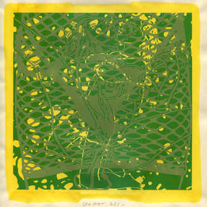 Image 48 - Small Paper Shakti-Yoni 2021, Yellow Wang Paper, JP Sergent