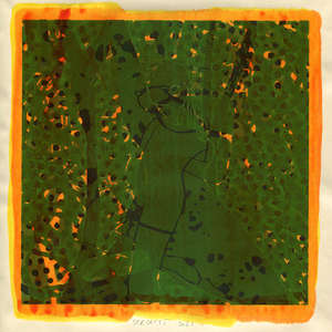 Image 40 - Small Paper Shakti-Yoni 2021, Yellow Wang Paper, JP Sergent