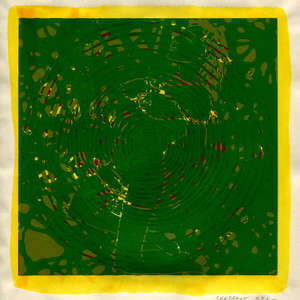 Image 178 - Small Paper Shakti-Yoni 2021, Yellow Wang Paper, JP Sergent