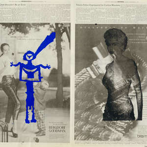 Image 74 - Works on Paper, The Mysterious Portfolio 1, Montreal, 1991-1992, JP Sergent