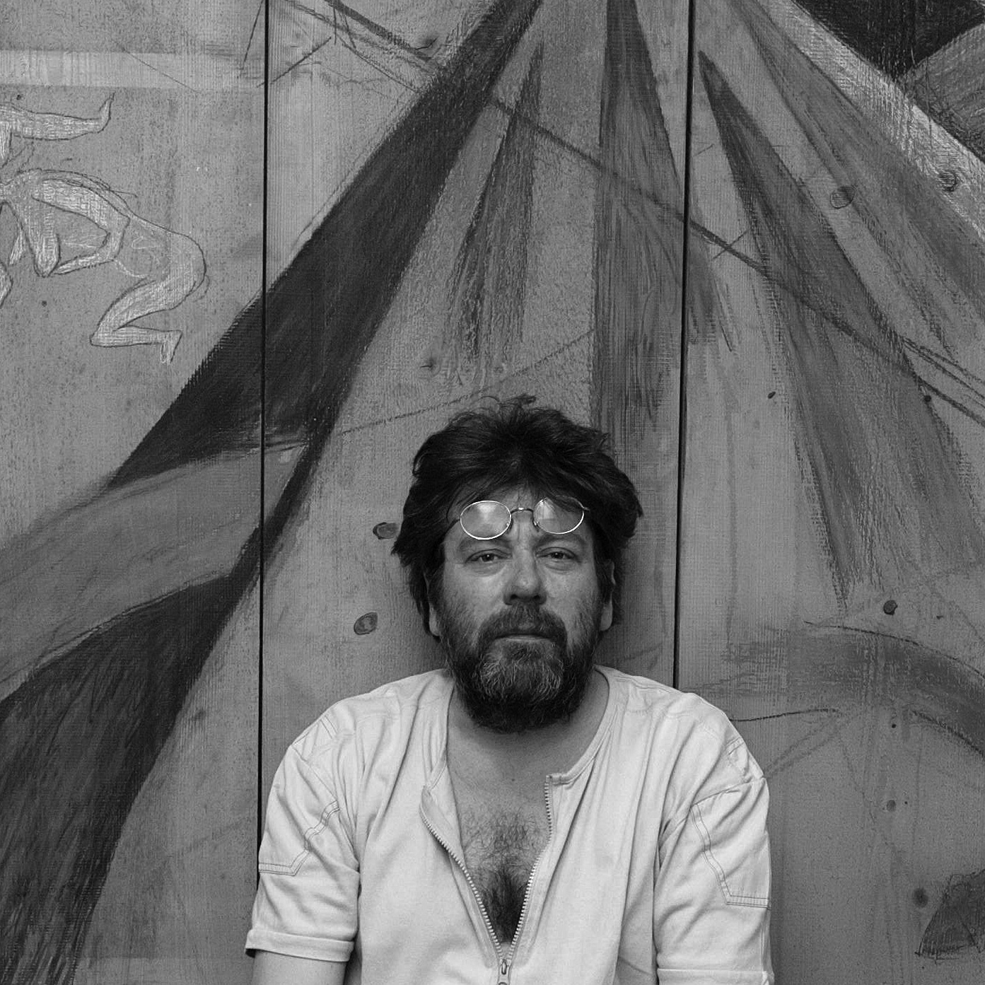 Portraite de l'artiste Jean-Michel Jaquet