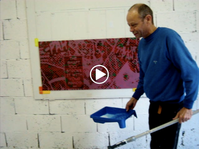 Jean-Pierre Sergent, AU TRAVAIL II PARTIE XIV : LA PEINTURE