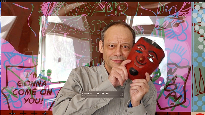 JEAN-PIERRE SERGENT VIDEO > DEATH-LIFE-DEATH: METAMORPHOSIS WITH THE MAYAN MASKS