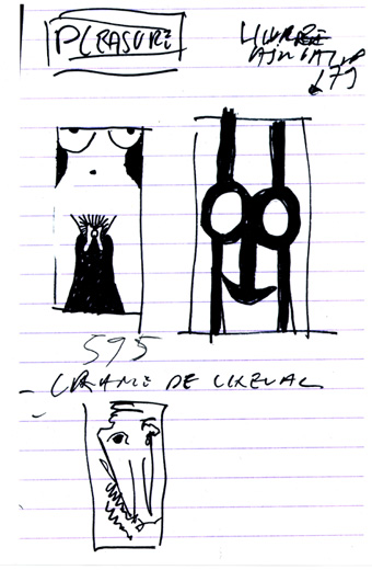 Jean-Pierre Sergent Sketches de New York, 1993